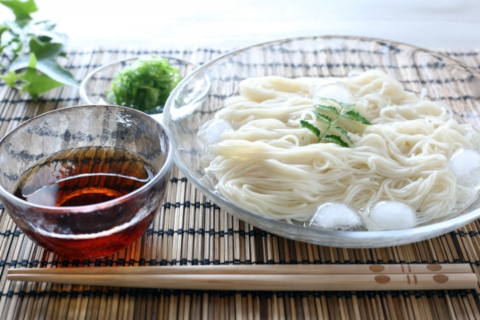 メレンゲの気持ちでそうめんの虹色お好み焼きの作り方 そうめんアレンジレシピ ふくまるアウトスタンディング